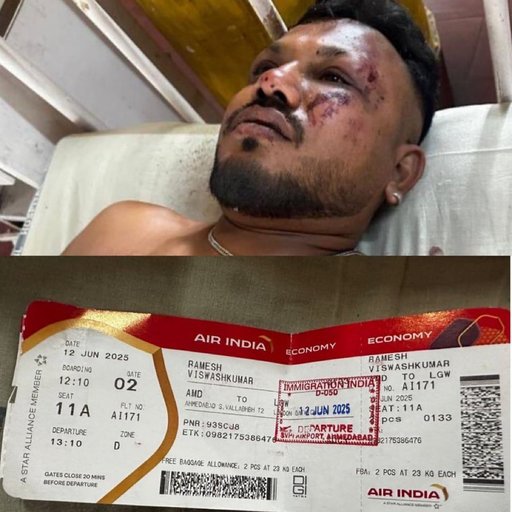 Supravieţuire miraculoasă. Un singur pasager al avionului prăbuşit în India a scăpat cu viaţă. Este locul 11A pe care a stat cel mai sigur dintr-un avion? 