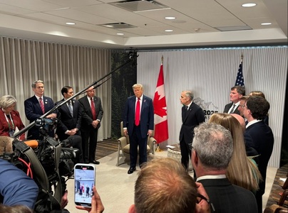 UPDATE-”Iranul nu este pe cale să câştige acest război”, avertizează Trump într-o întâlnire cu premierul canadian Mark Carney, în marja summitului G7. Armata israeliană anunţă un atac cu rachete iraniene în nordul Israelului
