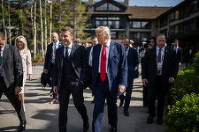Trump spune că plecarea lui de la summitul G7 nu are nicio legătură cu războiul dintre Iran şi Israel, iar Macron nu ştie ce vorbeşte şi e „în căutare de publicitate”
