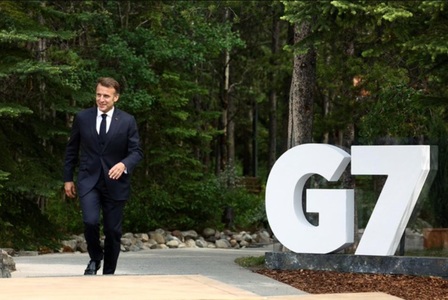 Macron anunţă la Kananaskis, în Canada, că următorul summit al liderilor G7 la Évian, în 2026. El reiterează că ”Iranul nu trebuie să aibă arma nucleară” şi cataloghează drept o ”peripeţie” criticile lui Trump