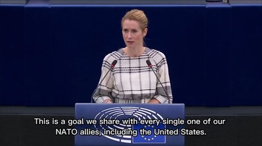 Rusia nu are nico şansă dacă statele membre NATO rămân unite, pledează şefa diplomaţiei UE Kaja Kallas în Parlamentul European, la Strasbourg, înaintea summitului NATO prevăzut la 24-25 iunie la Haga