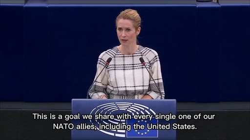 Rusia ”nu are nicio şansă” dacă statele membre NATO rămân unite, pledează şefa diplomaţiei UE Kaja Kallas în Parlamentul European, la Strasbourg, înaintea summitului NATO prevăzut la 24-25 iunie la Haga
