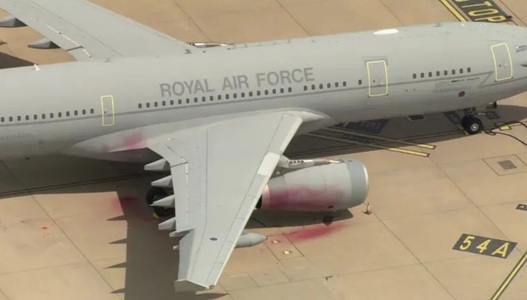 Activişti pro-palestinieni au avariat avioane la o bază militară britanică - VIDEO