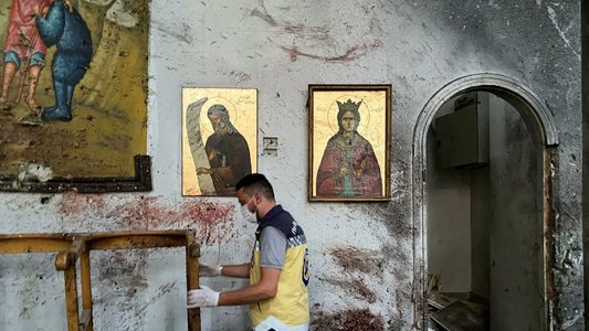 Siria: Atentat sinucigaş la o biserică din Damasc. Au murit cel puţin 15 persoane