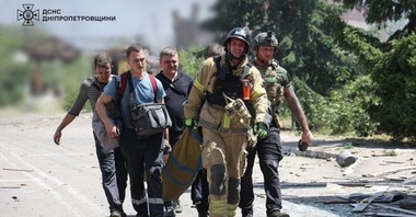 Cel puţin trei morţi şi 14 răniţi la Samar, într-un atac rus cu rachetă în regiunea ucraineană Dnipropetrovsk
