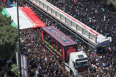 Funeralii de stat în Iran pentru morţii din războiul de 12 zile declanşat de Israel