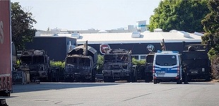 Rusia, suspectată de sabotaj în urma incendierii unor camioane aparţinând armatei germane la Erfurt