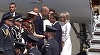Macron, primit de William şi Kate la baza militară Northolt, salută la începutul unei vizite de stat de trei zile, ”un moment important pentru naţiunile noastre”