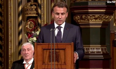 Macron, primul lider european invitat în vizită de stat după Brexit, spune în Parlamentul de la Londra că Franţa şi Marea Britanie trebuie să protejeze ordinea mondială şi să pună capăt dependenţei de SUA şi China