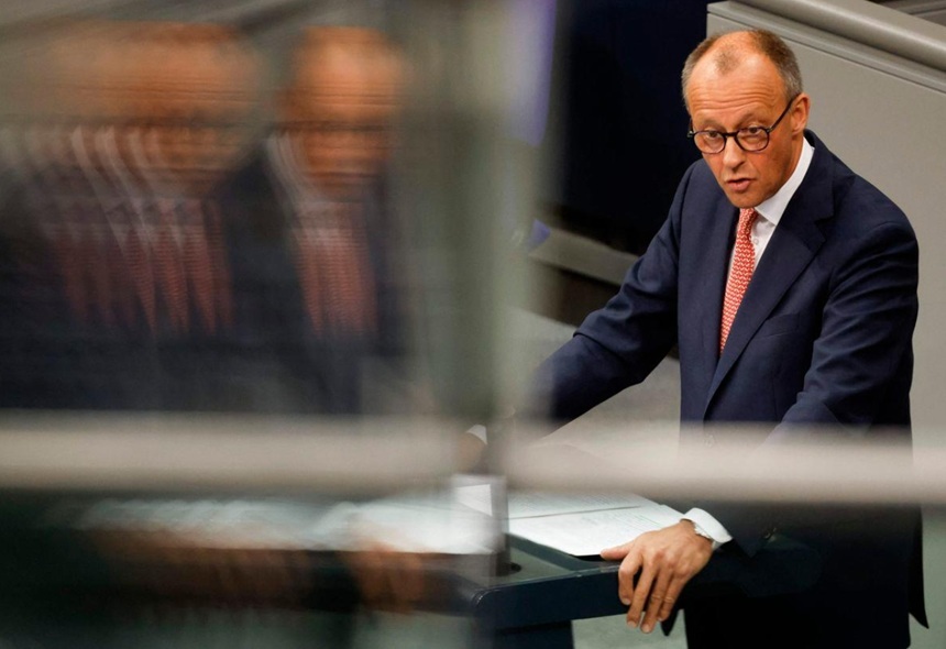 Merz, ”prudent optimist” faţă de încheierea unui acord privind taxele vamale între Uniunea Europeană şi Statele Unite