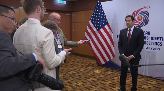 Rubio ”speră” la un acord între Israel şi Hamas în vederea unui armistiţiu în Fâşia Gaza