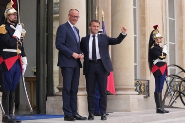 Merz îl primeşte pe Macron la 23 iulie la Berlin în vederea unei consolidări a cuplului francezo-german