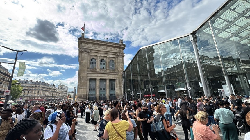Gare du Nord din Paris, evacuată în urma unei scurgeri de gaze. Traficul feroviar al liniilor care deservesc gara, puternic perturbat