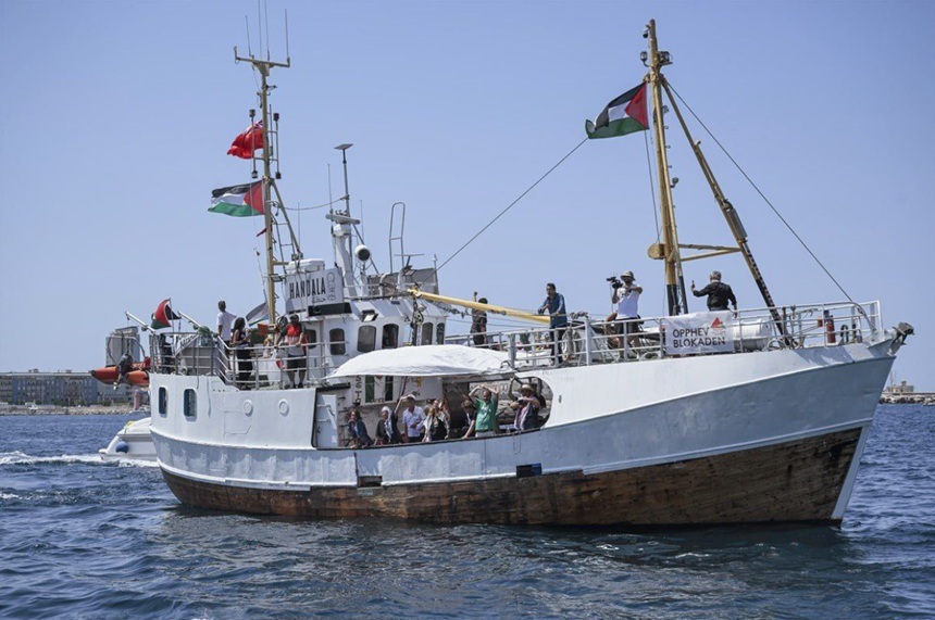 Flotila Libertăţii anunţă că a pierdut contactul în largul Egiptului cu Hamdala, un vapor care a plecat din Italia cu ajutor umanitar către Fâşia Gaza