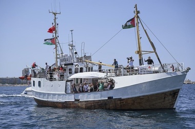 Flotila Libertăţii anunţă că a pierdut contactul în largul Egiptului cu Hamdala, un vapor care a plecat din Italia cu ajutor umanitar către Fâşia Gaza