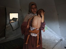 Un sfert dintre copiii de până la cinci ani şi femei însărcinate şi care alăptează, examinaţi de MSF în Fâşia Gaza în ultimele două săptămâni, suferă de malnutriţie. MSF denunţă ”o foamete deliberată, provocată de către autorităţile israeliene în campania