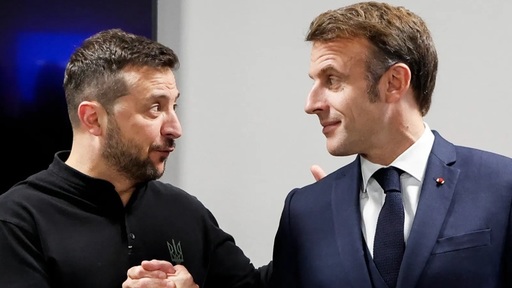 Macron ”reafirmă importanţa luptei împotriva corupţiei” într-o convorbire la telefon cu Zelenski şi ”reiterează susţinerea Franţei” faţă de Kiev  