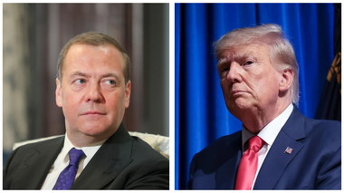 Donald Trump şi Dmitri Medvedev intră într-o polemică de la distanţă. Iritat de retorica „periculoasă”, Trump îi spune lui Medvedev să „aibă grijă ce spune”. Aliatul lui Putin ameninţă cu arma nucleară rusă