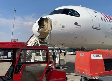 Un zbor Iberia de la Madrid la Paris se întoarce din drum, după decolare, fără bot, după o coliziune cu un vultur