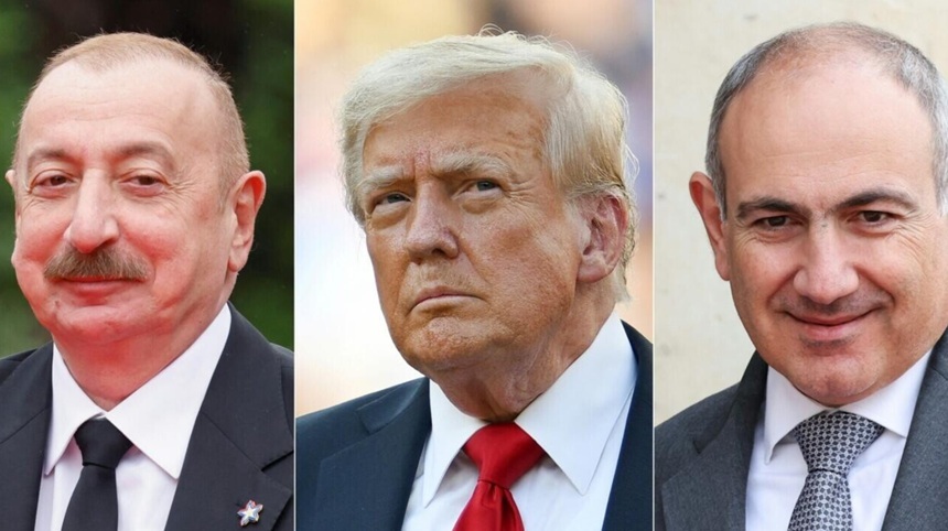 Trump anunţă un acord de pace ”istoric” între Armenia şi Azerbaidjan la Washington. Acordul prevede amenajarea de către SUA a unui coridor de 43 km în Armenia, ”Calea Trump a Păcii şi Prosperităţii Internaţionale” (TRIPP)