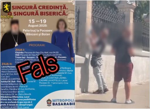 Doi străini care lipeau în Chişinău afişe cu imaginea Maiei Sandu şi a mitropolitului Basarabiei, reţinuţi / Ar fi fost instruiţi în tabere din Serbia, Bosnia şi Herţegovina / Autorităţile suspectează că ar urmări perturbarea procesului electoral

