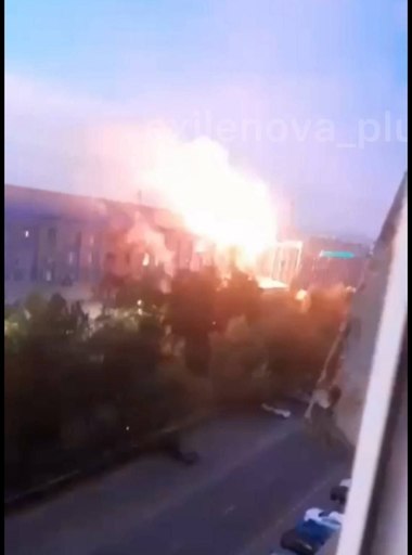 Serviciul de securitate ucrainean revendică un atac cu drone asupra unei uzine din Rusia care produce componente pentru rachete - VIDEO
