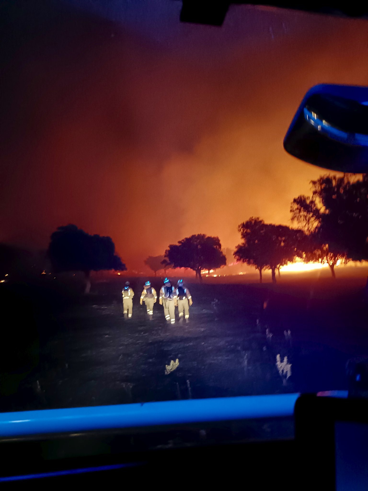 Un român a murit în incendiile de vegetaţie din Spania