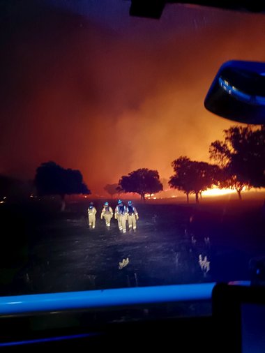 Un român a murit în incendiile de vegetaţie din Spania