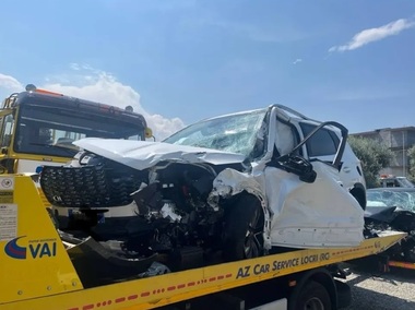 Eurodeputata franceză Marion Maréchal şi soţul ei italian Vincenzo Sofo, un apropiat al lui Meloni, victime ale uni accident rutier în sudul Italiei