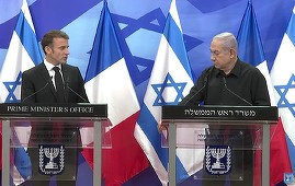 Netanyahu îl acuză pe Macron într-o scrisoare că „aţâţă focul antisemitismului” în Franţa