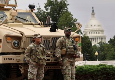 Militarii din Garda Naţională mobilizaţi la Washington vor purta „în curând” arme, anunţă Pentagonul