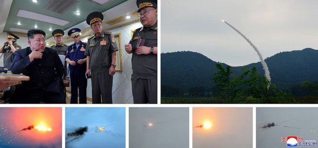 Coreea de Nord testează două noi rachete, pe fondul tensiunilor cu Seulul. Testarea, supravegheată de liderul Kim Jong Un