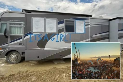 Caz inedit în SUA: O femeie care nu ştia că era însărcinată a dat naştere unei fetiţe la festivalul Burning Man. "Un miracol absolut"