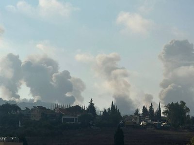 Israelul afirmă că a lovit obiective ale Hezbollahului în apropierea castelului Beaufort, în sudul Libanului.