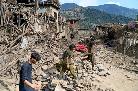 Nou cutremur de suprafaţă în Afganistan, de magnitudinea 5,2, în zona cutremurului din noaptea de duminică spre luni