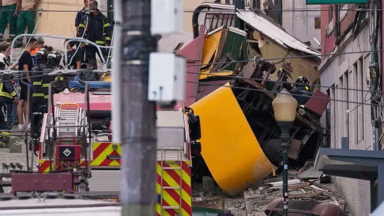 Accidentul de funicular de la Lisabona. Anunţarea primelor elemente ale anchetei a fost amânată pentru sâmbătă