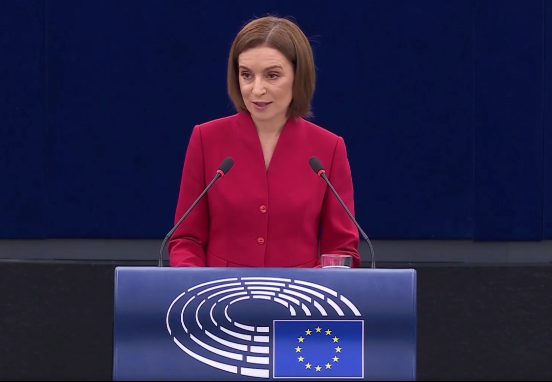 Maia Sandu le-a expus eurodeputaţilor un adevărat manual de practici ruse în războiul hibrid şi le-a indicat metodele de contracarare: „Moldova poate fi un laborator. Dar ţinta finală este Europa”