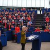 Ce este de reţinut din discursul Ursulei von der Leyen despre starea Uniunii: Lui Putin i se pregăteşte un „zid al dronelor”, dar există şi un mesaj ce riscă să irite Casa Albă