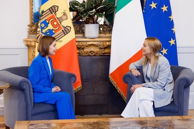 Maia Sandu s-a întâlnit la Roma cu premierul Giorgia Meloni şi cu preşedintele Senatului italian: „Relaţiile dintre Republica Moldova şi Italia sunt astăzi mai bune ca niciodată” - FOTO