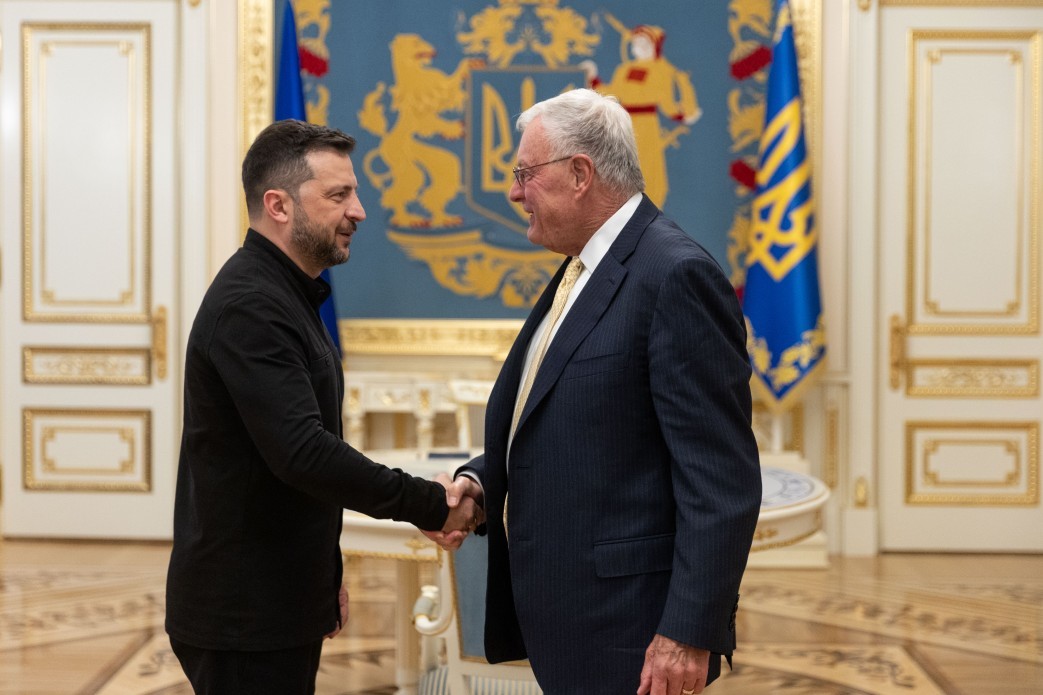 Volodimir Zelenski şi Keith Kellogg, trimisul lui Trump, au discutat la Kiev despre garanţiile de securitate şi presiunea asupra Rusiei