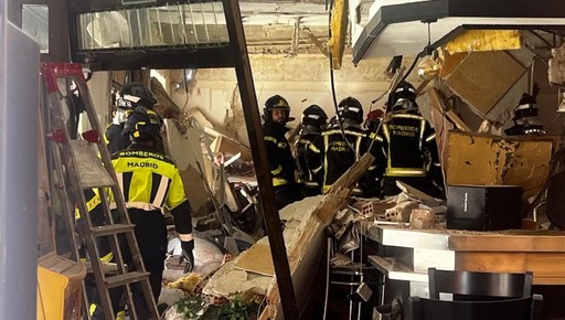 UPDATE - Explozie într-o cafenea din Madrid: 25 de răniţi, dintre care trei grav