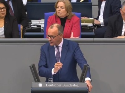 Încălcarea spaţiului aerian polonez şi românesc de către Rusia face parte dintr-o tendinţă de lungă durată de testare a limitelor şi de sabotaj, afirmă cancelarul Friedrich Merz 