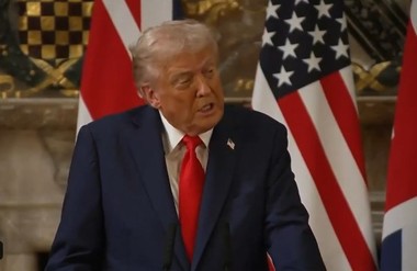 Trump recunoaşte că el şi premierul Starmer au păreri divergente în ceea ce priveşte recunoaşterea statului palestinian, dar pare împăcat cu asta