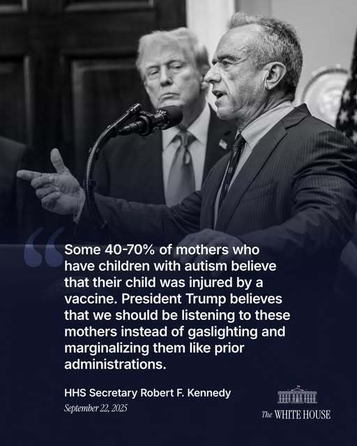 Trump leagă autismul de Tylenol şi vaccinuri, afirmaţii nefondate ştiinţific

