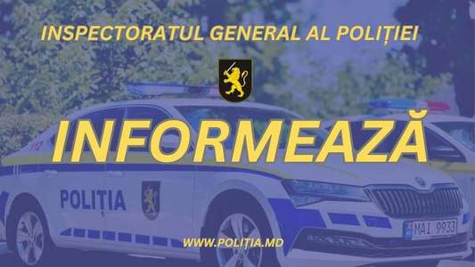 Alegeri în R. Moldova - Poliţia Naţională anunţă cǎ deţine informaţii în legătură cu unele grupuri de persoane care ar intenţiona, începând cu miezul nopţii şi pe parcursul zilei de luni, organizarea de dezordini şi destabilizări în capitalǎ