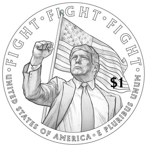 Proiectul monedei de 1 dolar cu imaginea lui Trump este „real”, afirmă trezorierul SUA