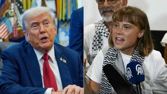 Donald Trump o trimite pe Greta Thunberg să consulte un medic. ”E complet nebună”,  are ”o problemă de gestionarea furiei”