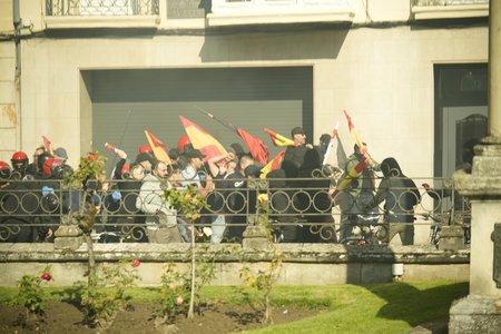 Arestări în Spania, după violenţe între susţinătorii şi oponenţii fostului dictator Franco - VIDEO