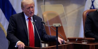 UPDATE - ”Acesta nu este doar sfârşitul unui război, sunt zorii istorici ai unui nou Orient Mijlociu”, declară Trump în Knesset / El le cere palestinienilor ”să se îndepărteze de la calea terorismului”