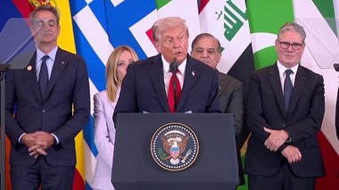 UPDATE - Acordul pentru Gaza a fost semnat în prezenţa liderilor mondiali. Trump: A doua fază a discuţiilor este în curs de desfăşurare. Gaza trebuie demilitarizată. Reconstrucţia, cea mai uşoară parte / Trump, decorat de Egipt şi renominalizat la Nobel